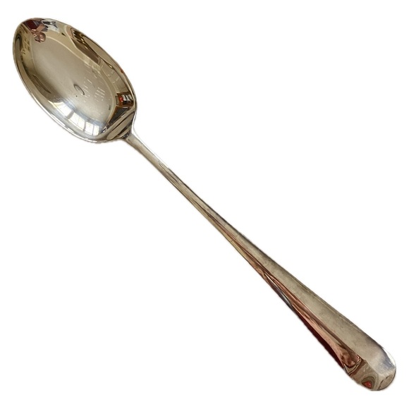 Huge Buffet Silver Serving Spoon-Boxed - Picture 2 of 6